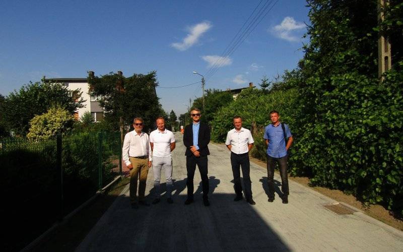 Koniec prac na ul.Reja oraz Sikorskiego - InfoBrzeszcze.pl