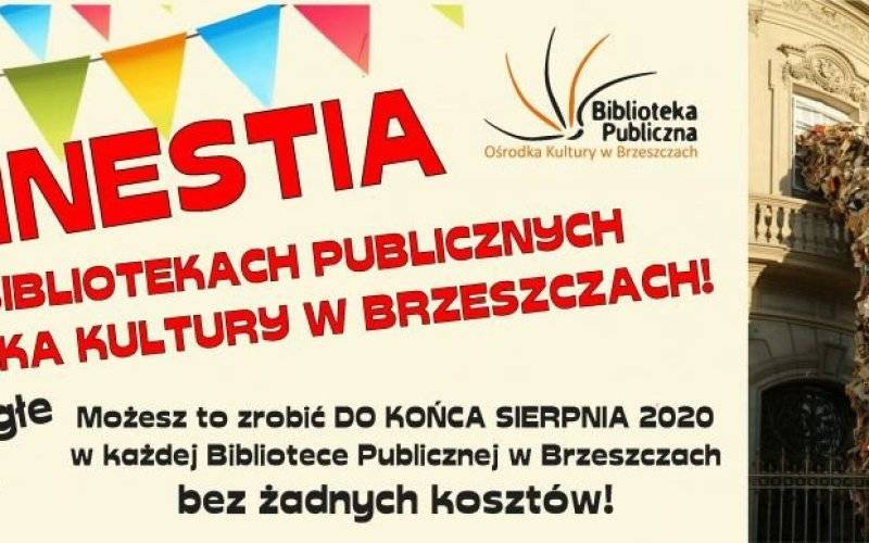 Amnestia w gminnych bibliotekach - InfoBrzeszcze.pl