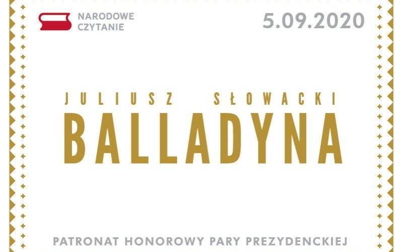 Narodowe Czytanie Balladyny Juliusza Słowackiego - InfoBrzeszcze.pl