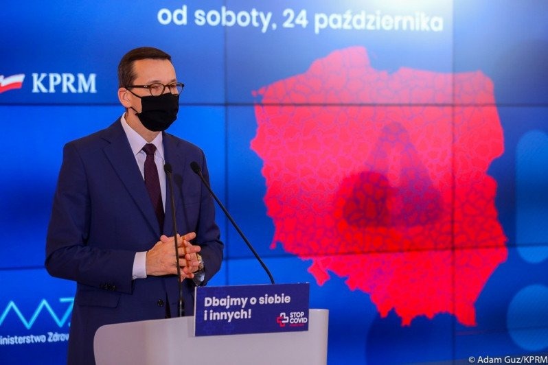Cała Polska w czerwonej strefie - sprawdź listę nowych obostrzeń - InfoBrzeszcze.pl