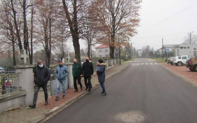 Zakończenie prac na ulicy Dąbrowskiego w Brzeszczach - InfoBrzeszcze.pl