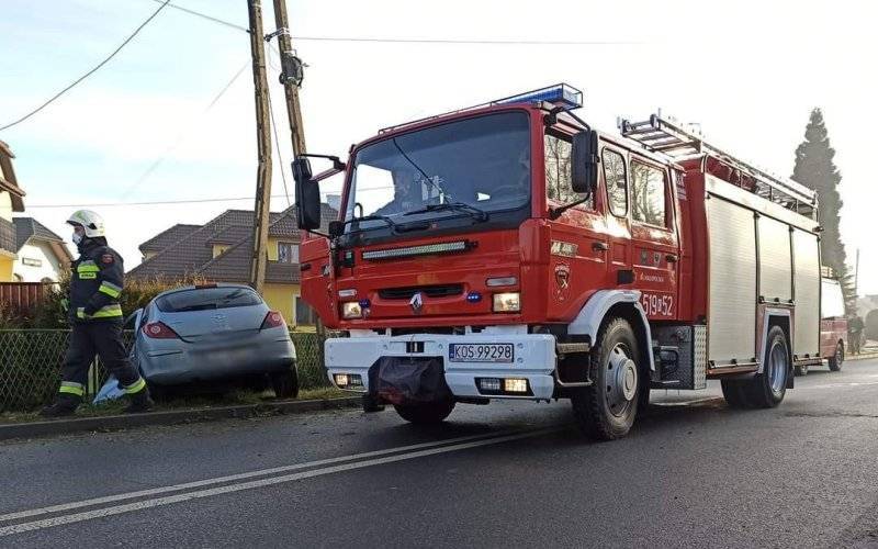 Kolizja drogowa w Wilczkowicach - InfoBrzeszcze.pl
