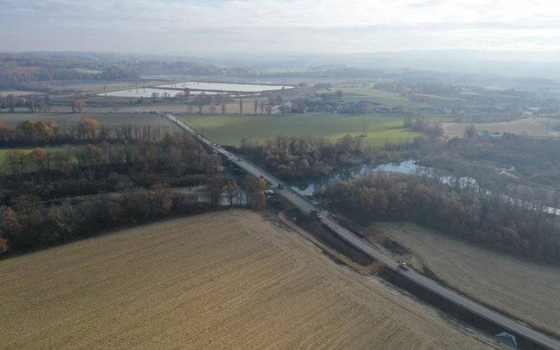 Otwarty został most na DW949 w Łękach. Remont trwał ponad rok - InfoBrzeszcze.pl