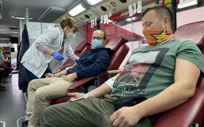 Do szpitali trafiło 500 litrów krwi od górników TAURONA - InfoBrzeszcze.pl