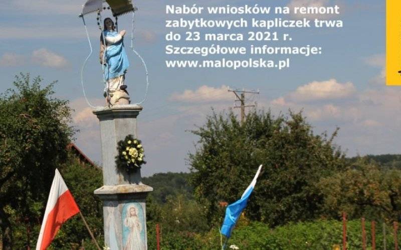 Nabór wniosków na remont zabytkowych kapliczek. - InfoBrzeszcze.pl