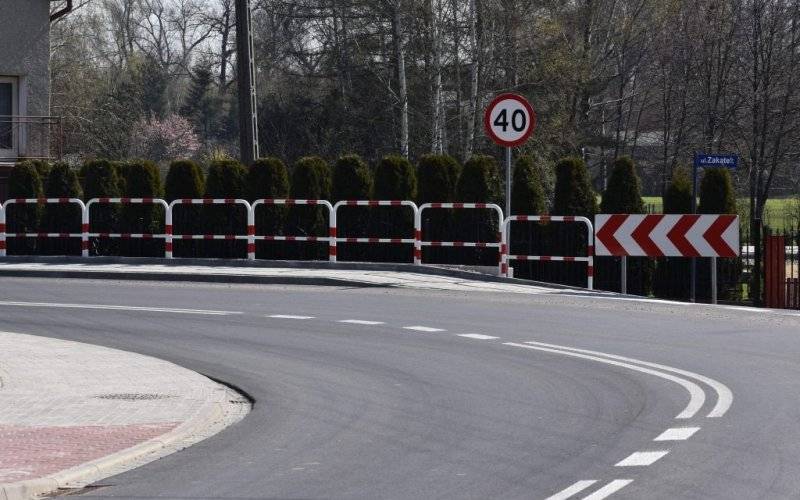 Droga powiatowa w Skidziniu po modernizacji - InfoBrzeszcze.pl