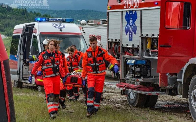 „Bezpieczna Małopolska”- w akcji m.in. strażacy OSP i ratownicy Zintegrowanej Służby Ratowniczej z Jawiszowic -FILM i ZDJĘCIA- InfoBrzeszcze.pl