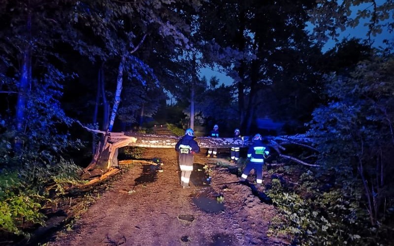 To była niespokojna noc strażaków z gminy Brzeszcze - InfoBrzeszcze.pl