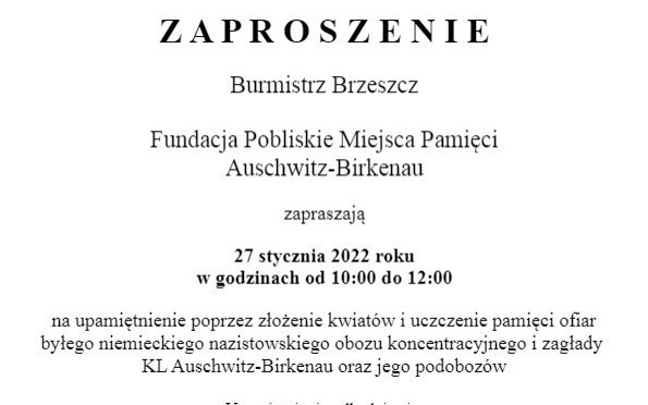 77 - rocznica wyzwolenia kompleksu obozowego KL Auschwitz - InfoBrzeszcze.pl