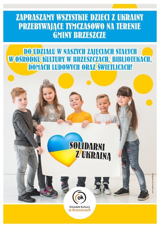 Oferta Ośrodka Kultury dla ukraińskich dzieci - InfoBrzeszcze.pl
