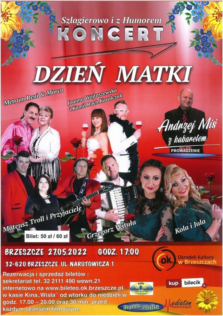 Dzień Matki - SZLAGIEROWO I Z HUMOREM. - InfoBrzeszcze.pl