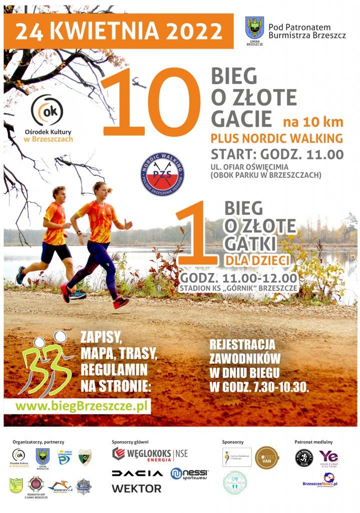 10 BIEG O ZŁOTE GACIE na 10 km plus Nordic Walking. - InfoBrzeszcze.pl