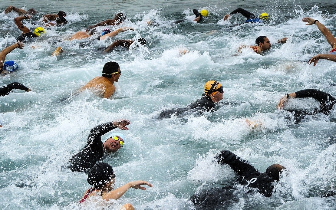 Zintegrowana Służba Ratownicza- skuteczna akcja ratownicza podczas triathlonu w Osieku - InfoBrzeszcze.pl