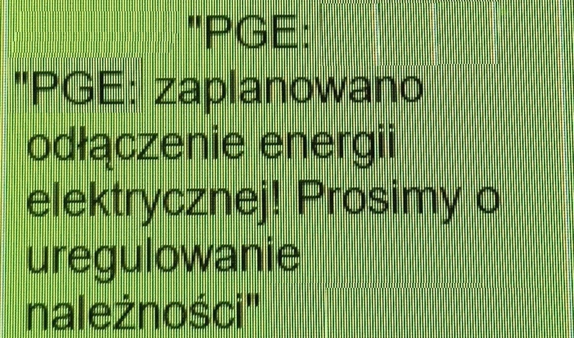 SMS o niedopłacie rachunku za prąd? Uwaga na oszustów! - InfoBrzeszcze.pl