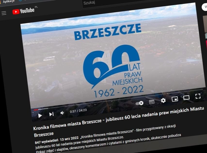 60-lecie nadania praw miejskich Brzeszczom - zobacz kronikę filmową - InfoBrzeszcze.pl