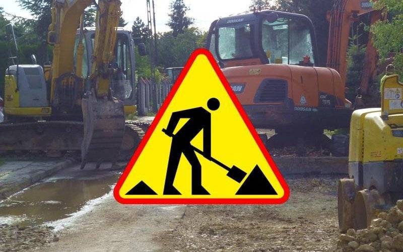Utrudnienia na ul. Białej i ul. Hubala - InfoBrzeszcze.pl