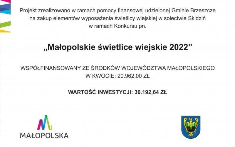 Nowe wyposażenie świetlic w Domach Ludowych - InfoBrzeszcze.pl