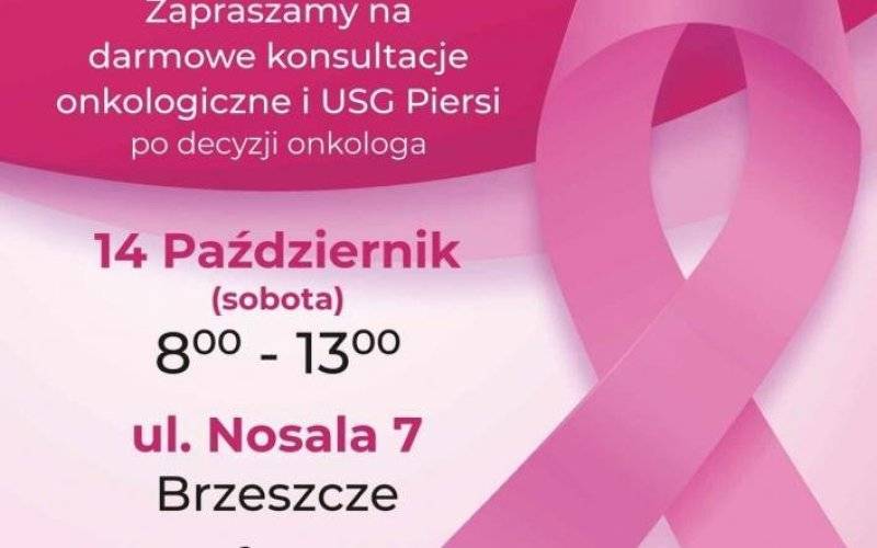 "Różowa sobota" - profilaktyka raka ze Stowarzyszeniem Amazonek - InfoBrzeszcze.pl