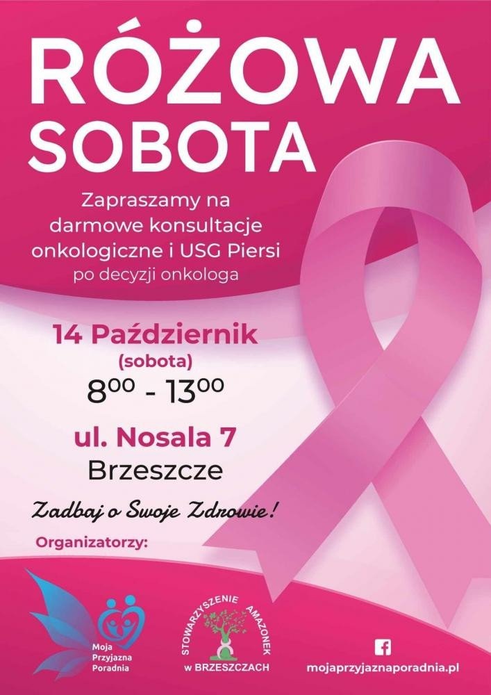 "Różowa sobota" - profilaktyka raka ze Stowarzyszeniem Amazonek - InfoBrzeszcze.pl