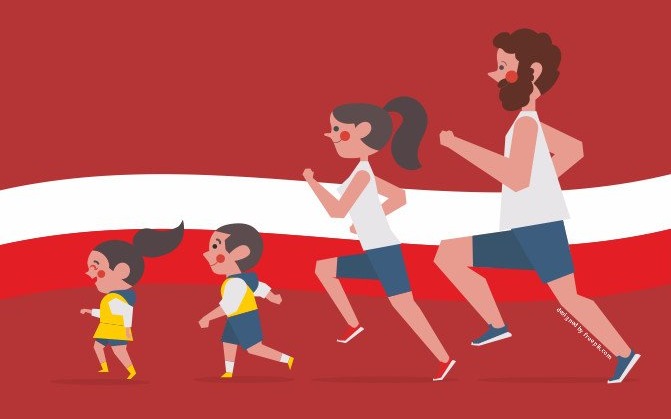 IV RODZINNY BIEG NIEPODLEGŁOŚCI pod honorowym patronatem IWONY GIBAS - Członka Zarządu Województwa Małopolskiego oraz patronatem RADOSŁAWA SZOTA - Burmistrza Brzeszcz - InfoBrzeszcze.pl