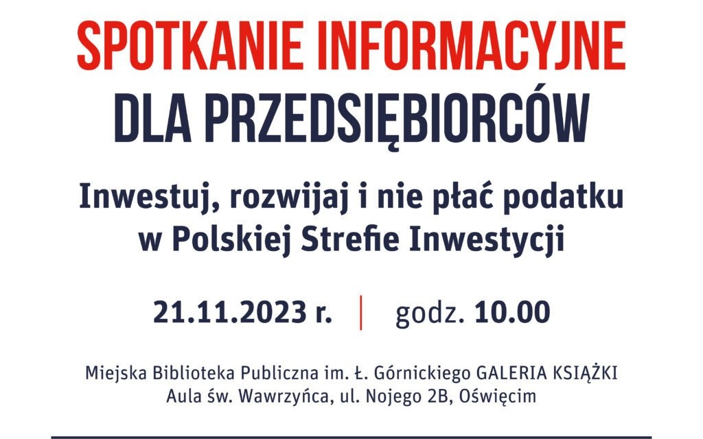 Spotkanie dla przedsiębiorców - InfoBrzeszcze.pl