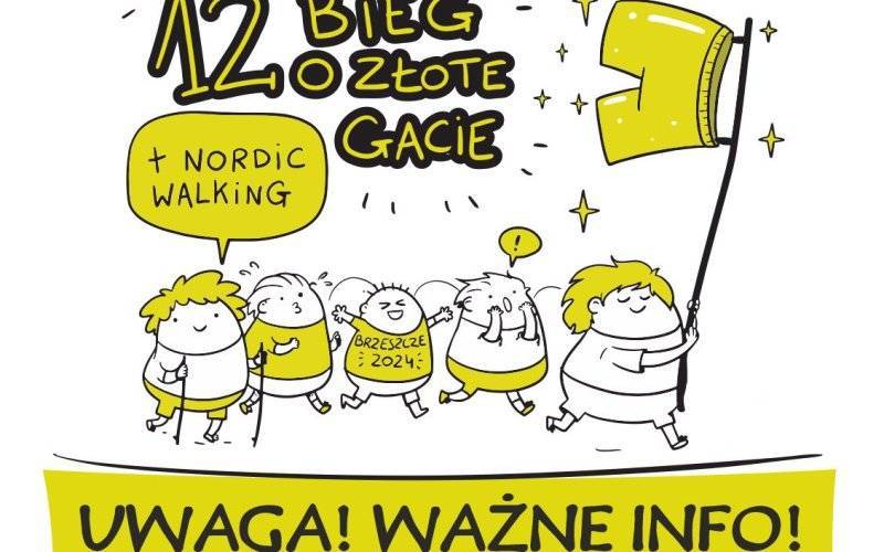 UWAGA MIESZKAŃCY - utrudnienia drogowe na trasie 12 Biegu o Złote Gacie - InfoBrzeszcze.pl