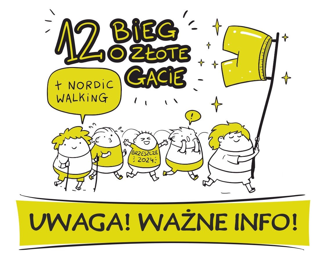 UWAGA MIESZKAŃCY - utrudnienia drogowe na trasie 12 Biegu o Złote Gacie - InfoBrzeszcze.pl