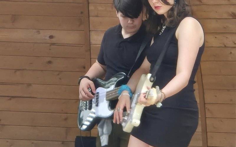 Młodzi muzycy z Brzeszcz dali koncert w Parku Miejskim - FOTO - InfoBrzeszcze.pl