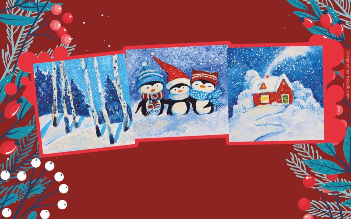 "ZIMOWY OBRAZ" WARSZTATY MALARSKIE DLA MŁODZIEŻY OD 10 ROKU ŻYCIA. - InfoBrzeszcze.pl