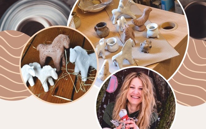 FERIE ZIMOWE 2025 Z OŚRODKIEM KULTURY W BRZESZCZACH - GLINIANE ZABAWKI ŚREDNIOWIECZNE - InfoBrzeszcze.pl