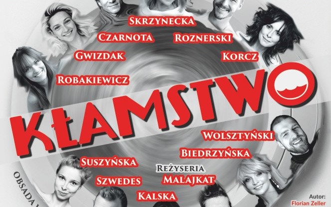„KŁAMSTWO"- spektakl komediowy w reżyserii Wojciecha Malajkata - InfoBrzeszcze.pl