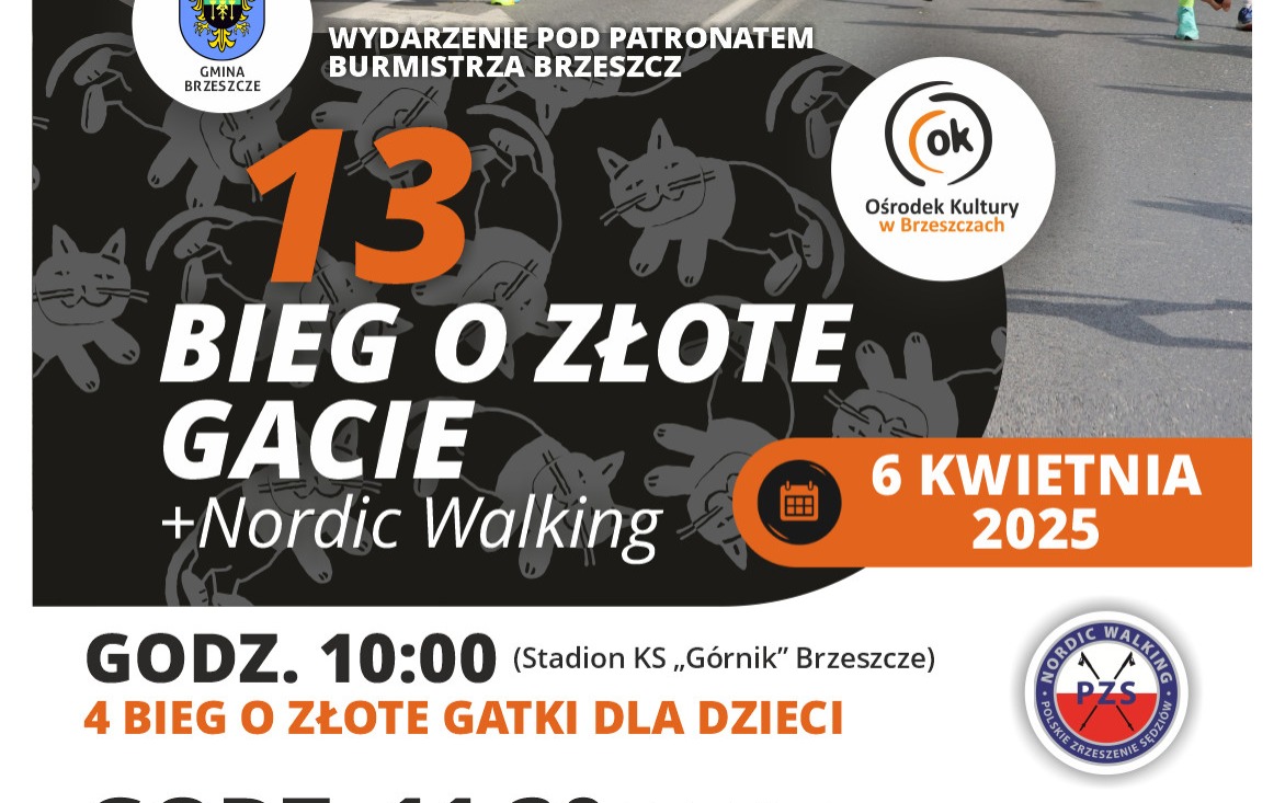 Bieg o Złote Gacie 2025 – sportowe emocje w Brzeszczach! - InfoBrzeszcze.pl