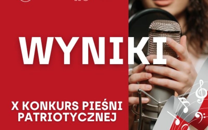 Wyniki X edycji Konkursu Pieśni Patriotycznej