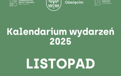 Kalendarium wydarzeń - LISTOPAD