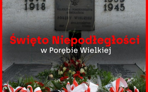 Święto Niepodległości w Porębie Wielkiej