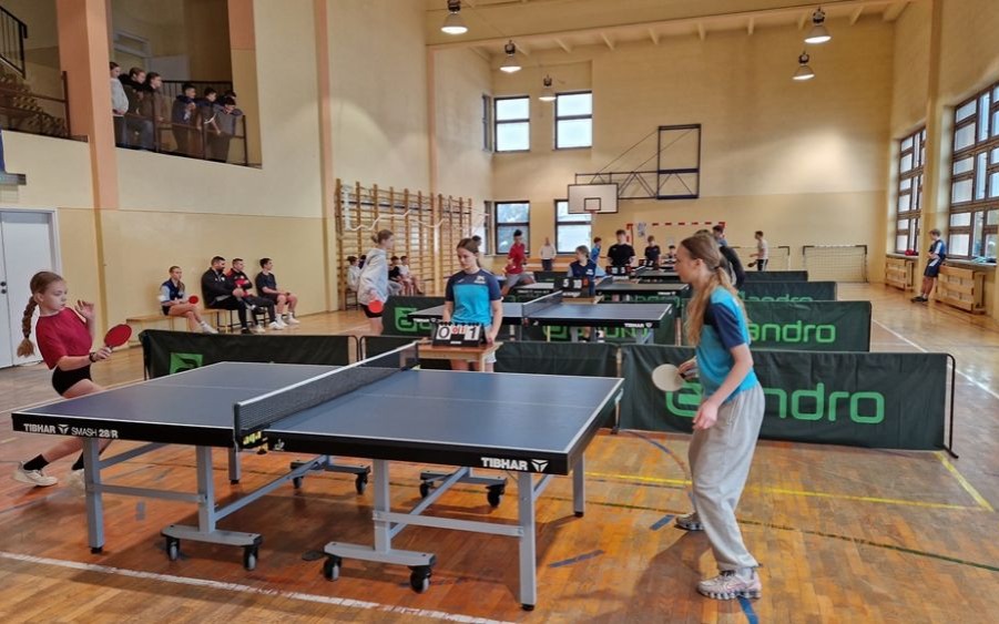 ZAWODNICZKI Z BRZEZINKI WICEMISTRZEM POWIATU OŚWIĘCIMSKIEGO W TENISIE STOŁOWYM!