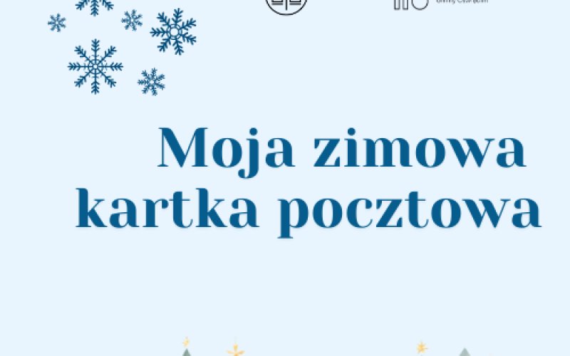 Moja zimowa kartka pocztowa
