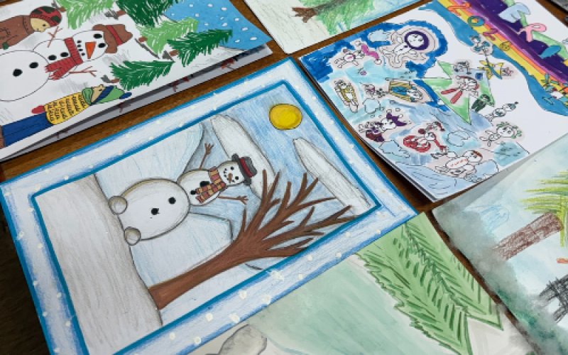 Wyniki konkursu plastycznego „Moja zimowa kartka pocztowa”