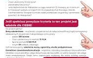 Trwa rekrutacja do Projektu: „Nowy start w Małopolsce z EURESem".