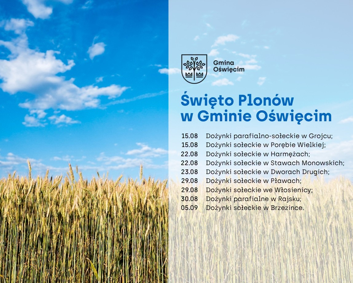 Święto plonów w Pławach i Włosienicy