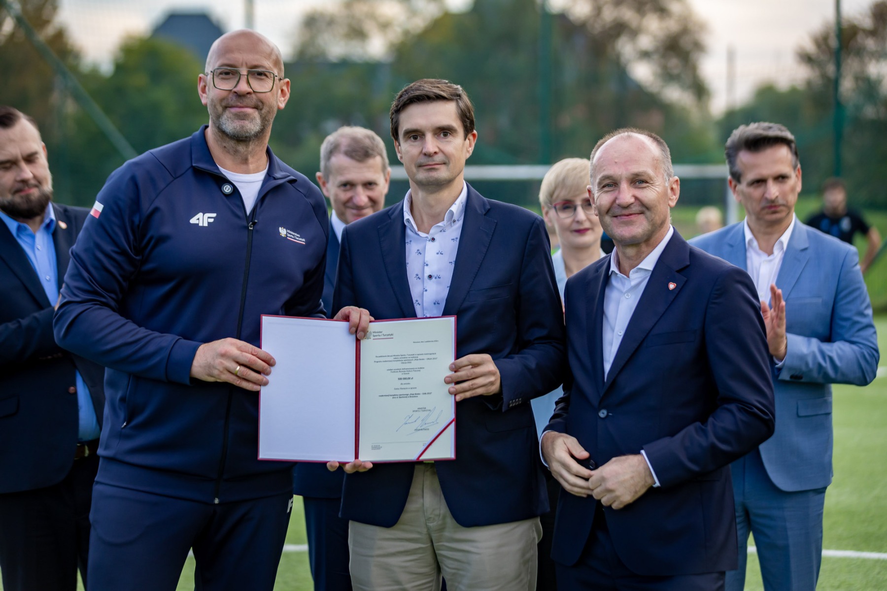 Pół miliona złotych na modernizację Orlika w Brzezince