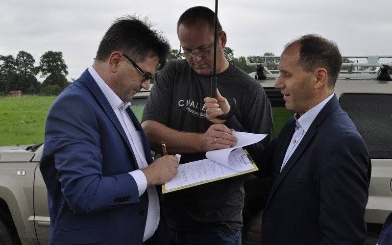 Odbiór inwestycji w Brzezince i Babicach