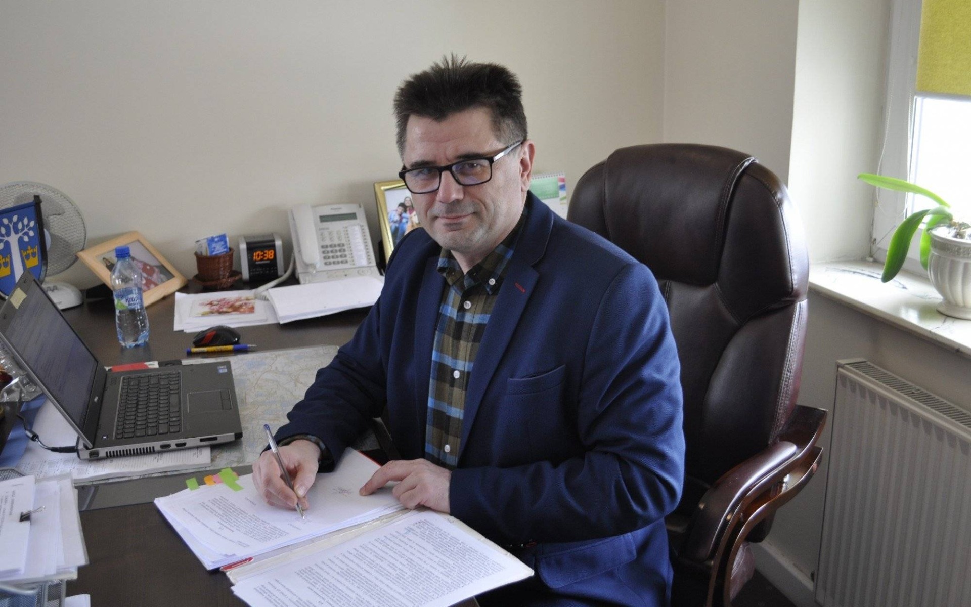 Wójt Albert Bartosz w wywiadzie dla TVK HD