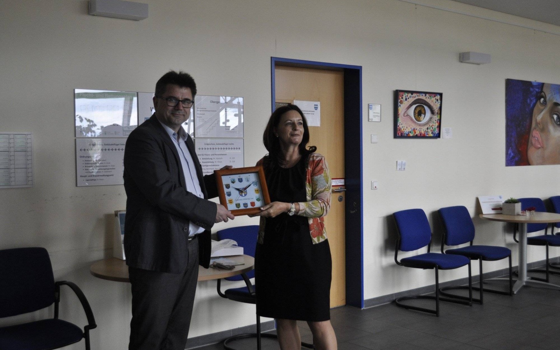 Współpraca i przyjaźń między gminami Osloss i Oświęcim kwitnie