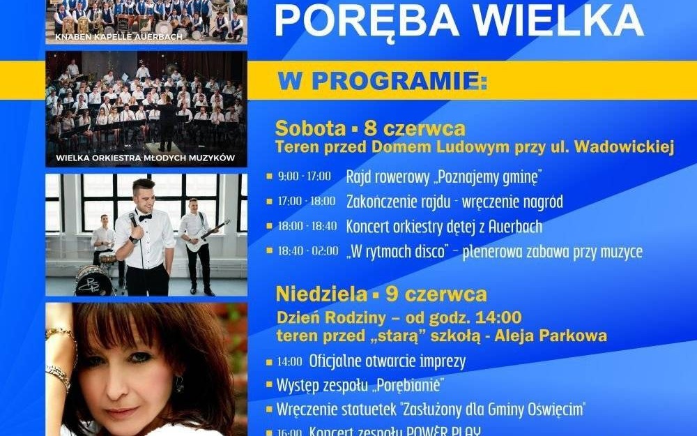 Wójt Mirosław Smolarek zaprasza na Dni Gminy Oświęcim 2019