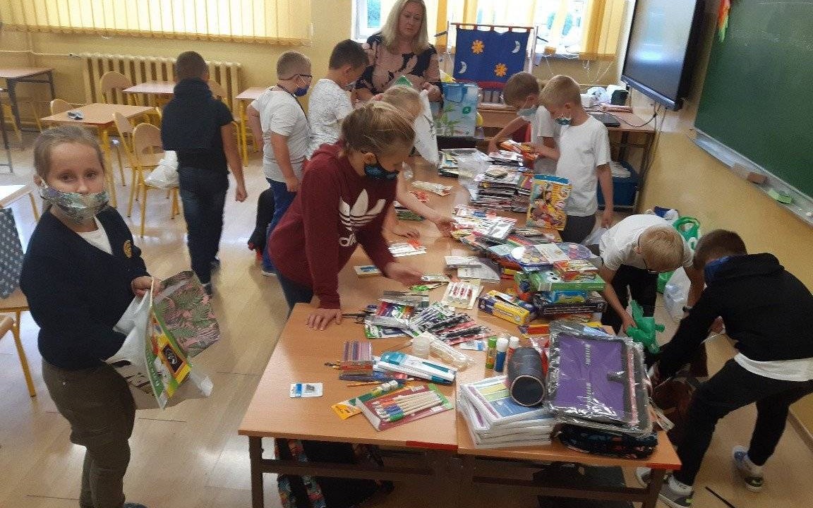 Akcja charytatywna "Kredkobranie"