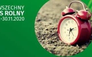 Spis rolny – czasu coraz mniej
