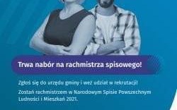 Nabór kandydatów na rachmistrzów spisowych - Narodowy Spis Powszechny Ludności i Mieszkań w 2021 r. na terenie Gminy Oświęcim