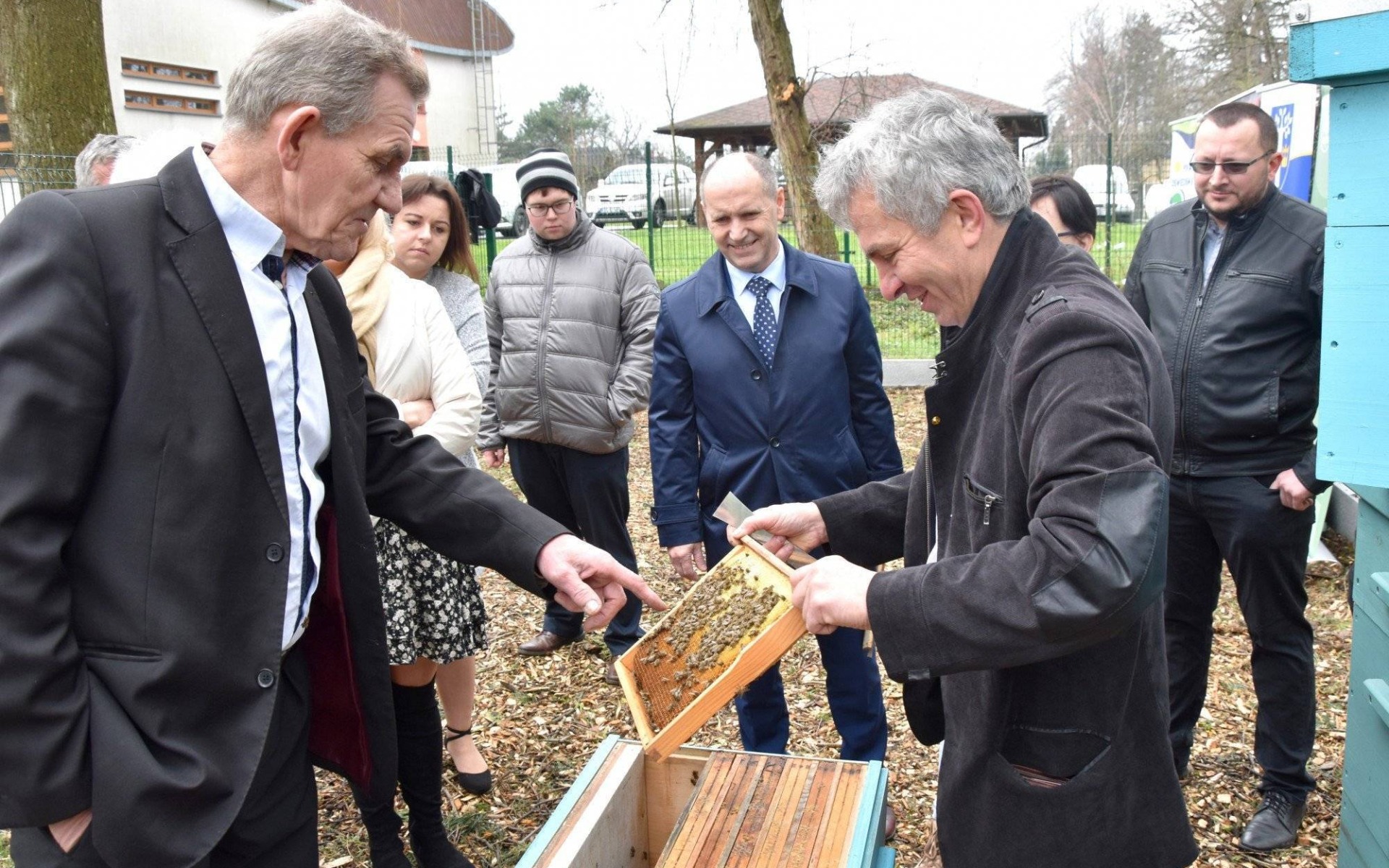 Inauguracja działalności ekopasieki w Harmężach