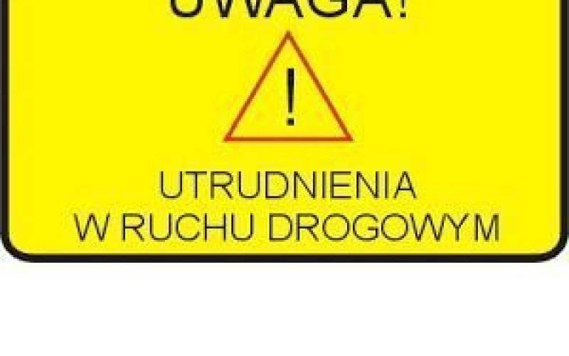 Utrudnienia w ruchu drogowym - ul. Pławska